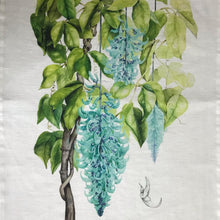 Load image into Gallery viewer, Linen Tea Towel - JADE VINE by Julie McEnerny