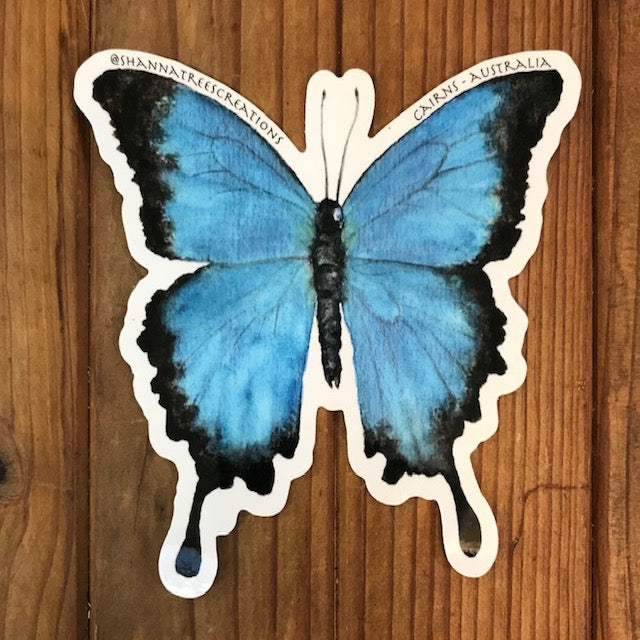 Sticker by local artist : ULYSSES BUTTERFLY