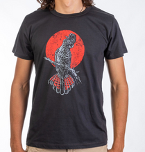 Load image into Gallery viewer, T-Shirt : RAIN TIME BLACK COCKATOO