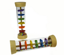 Load image into Gallery viewer, Wooden Rainmaker Rattle