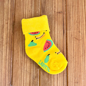 Baby Socks: FRUIT 0-6mths