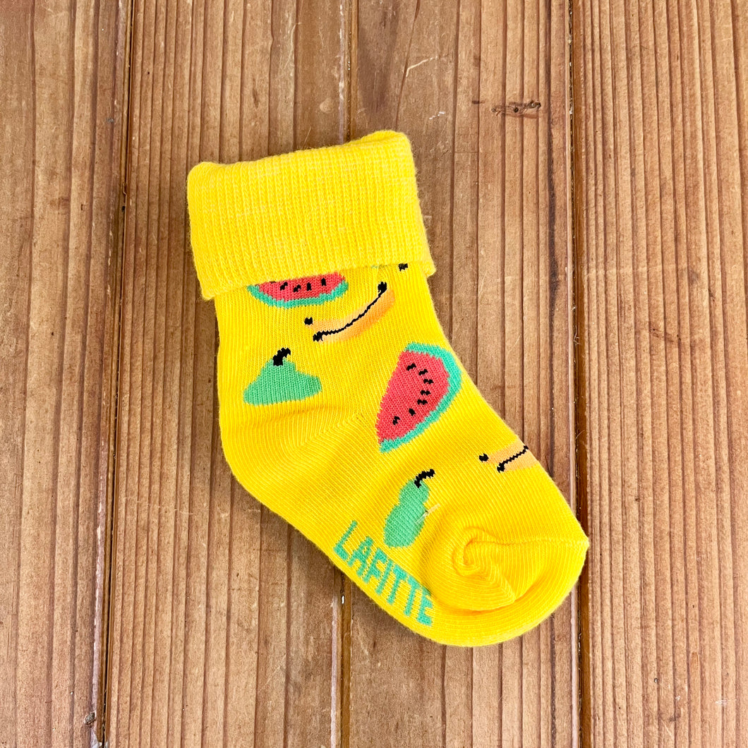 Baby Socks: FRUIT 0-6mths