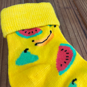 Baby Socks: FRUIT 0-6mths