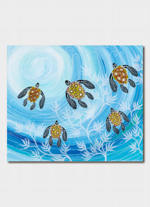 Greeting Card by Melanie Hava - TURTLES