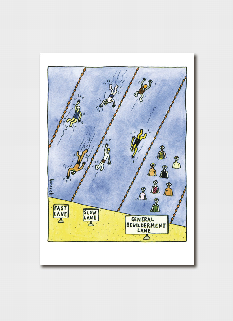 Greeting Card by Judy Horacek - BEWILDERMENT LANE
