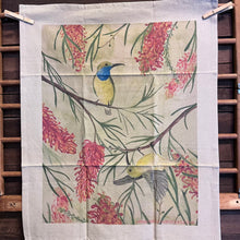 Load image into Gallery viewer, Tea Towel - SUNBIRDS by Shanna Trees Creations

