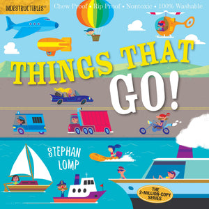 INDESTRUCTIBLES Baby Book - THINGS THAT GO!