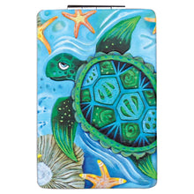 Load image into Gallery viewer, Pocket Compact Mirror - TURTLE
